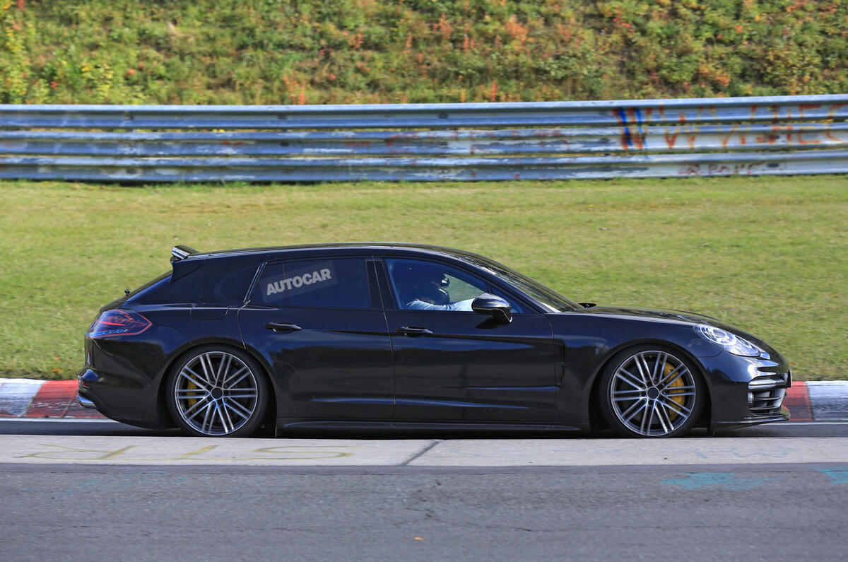 2017 Porsche Panamera Sport Turismo spotted at the Nüburgring
