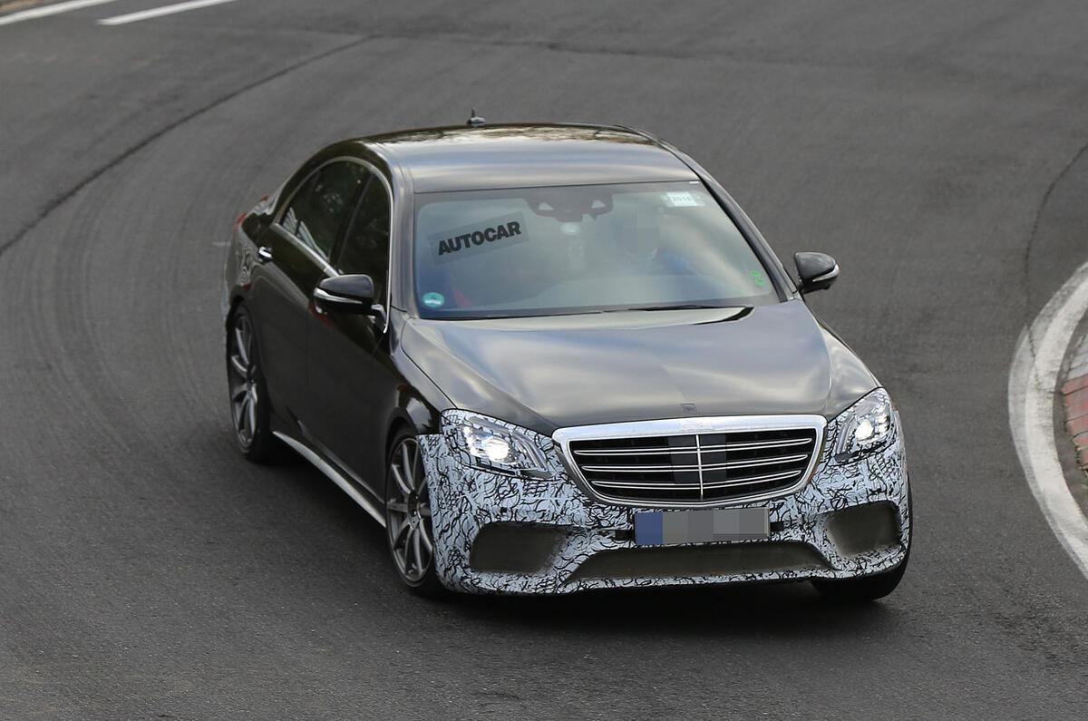 2017 Mercedes-Benz S-Class and AMG S 63 - latest spy pics