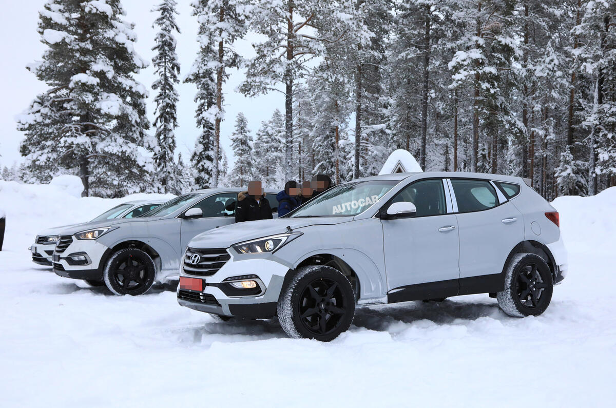 New Genesis test mule previews luxury brand’s first SUV model