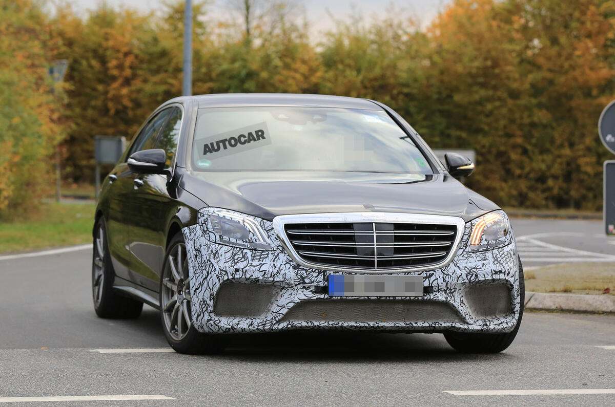 2017 Mercedes-Benz S-Class and AMG S 63 - latest spy pics
