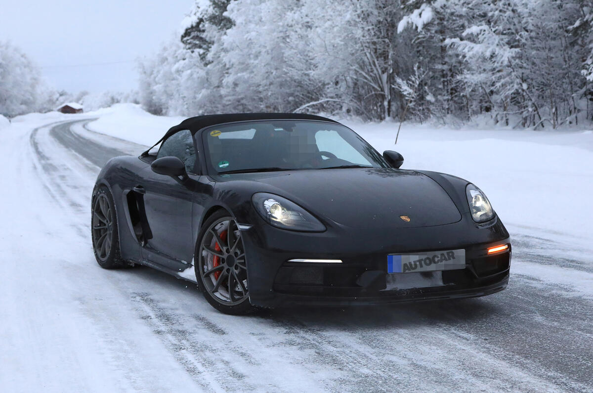 Porsche 718 Boxster Spyder to use 911 GT3 flat six power