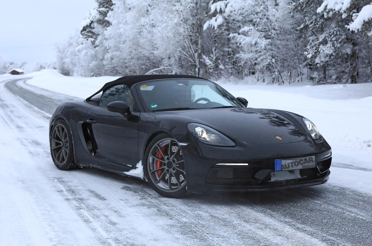 Porsche 718 Boxster Spyder to use 911 GT3 flat six power