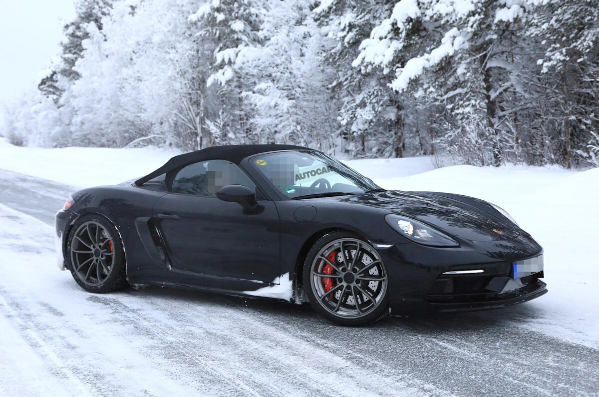 Porsche 718 Boxster Spyder to use 911 GT3 flat six power
