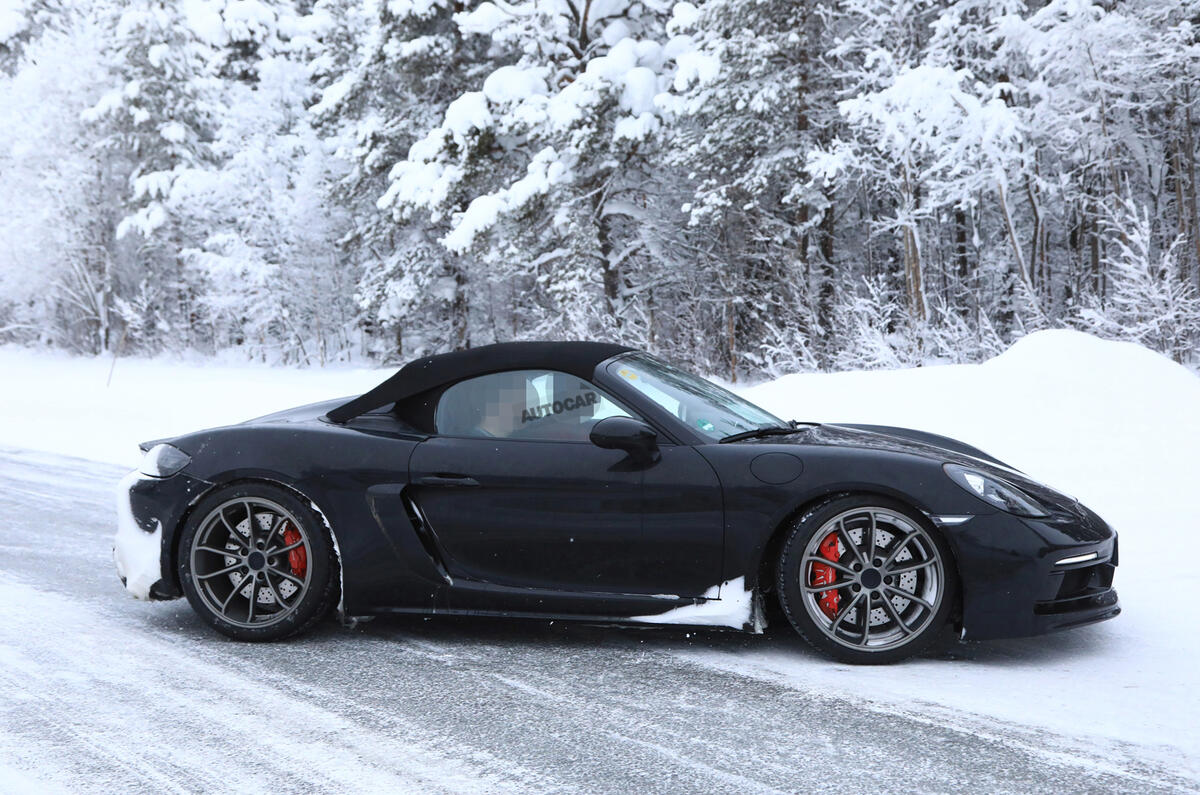 Porsche 718 Boxster Spyder to use 911 GT3 flat six power