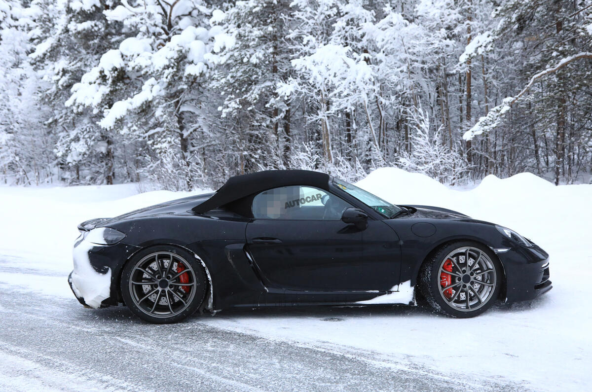 Porsche 718 Boxster Spyder to use 911 GT3 flat six power