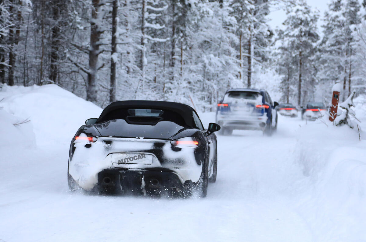 Porsche 718 Boxster Spyder to use 911 GT3 flat six power