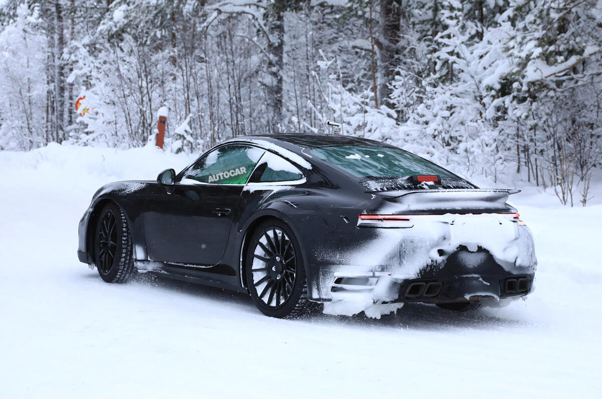 2019 Porsche 911: new pics of 630bhp Turbo S