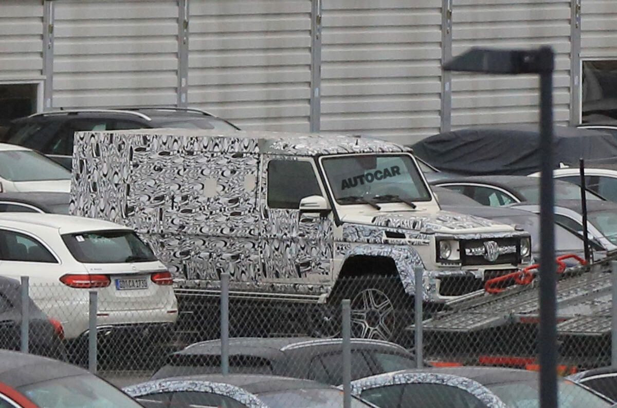 2018 Mercedes-Benz G-Class - spy pictures of AMG G 63