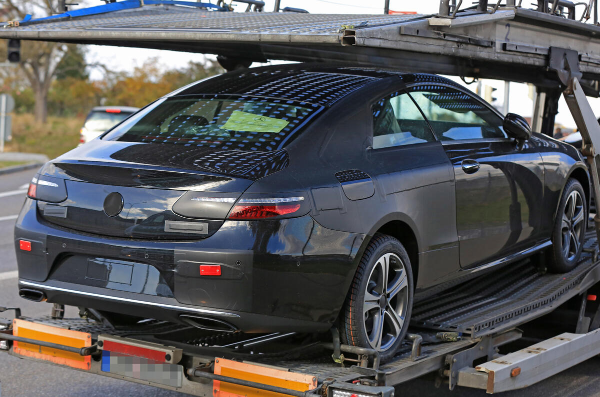 2017 Mercedes-Benz E-Class Coupé to be shown at Detroit motor show