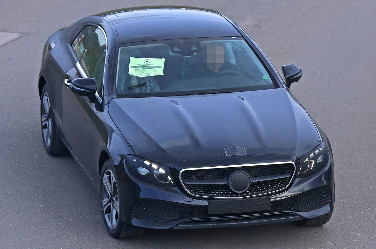 2017 Mercedes-Benz E-Class Coupé to be shown at Detroit motor show