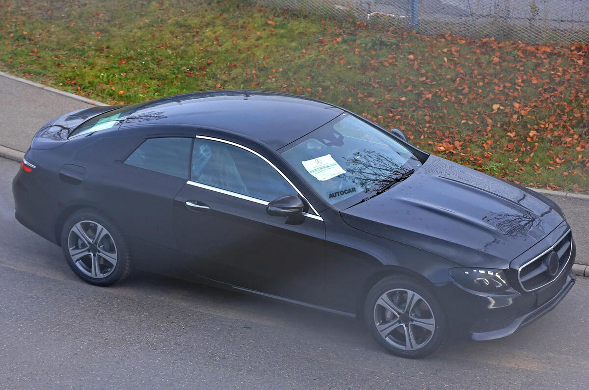 2017 Mercedes-Benz E-Class Coupé to be shown at Detroit motor show