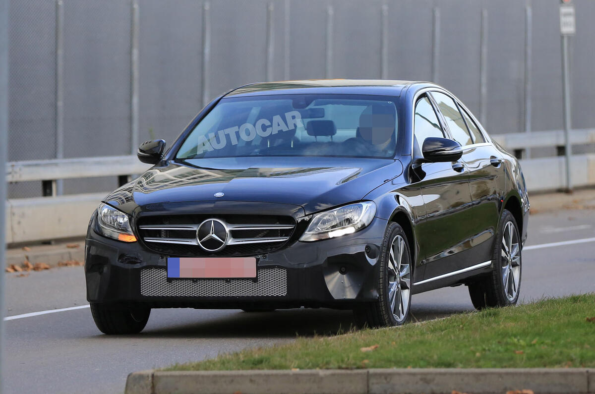 2017 Mercedes-Benz C-Class facelift - new spy pictures