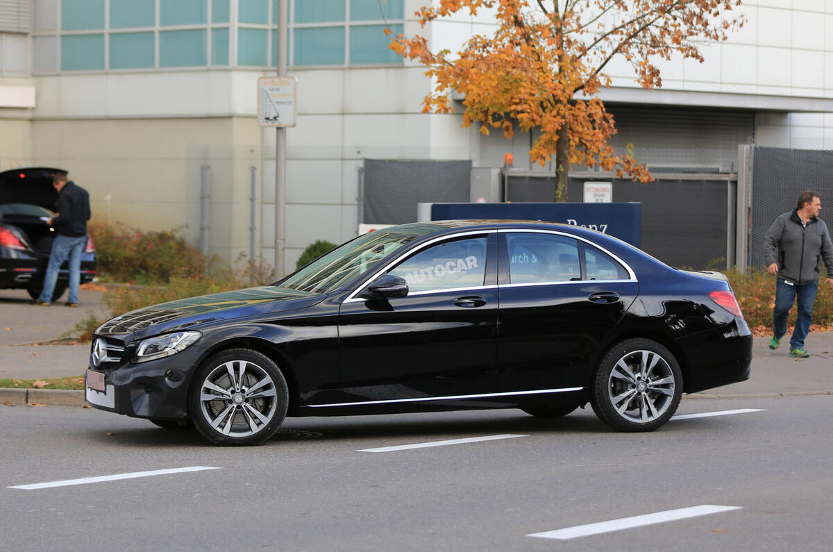2017 Mercedes-Benz C-Class facelift - new spy pictures