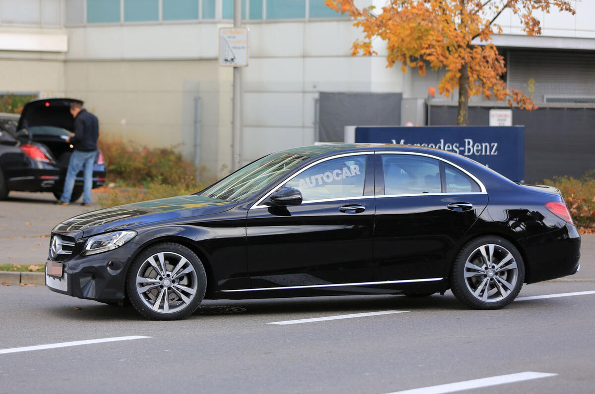 2017 Mercedes-Benz C-Class facelift - new spy pictures