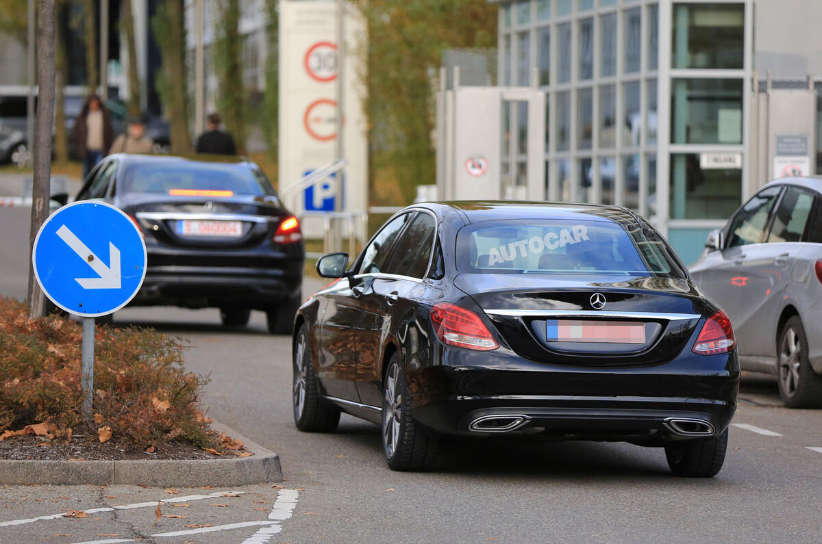 2017 Mercedes-Benz C-Class facelift - new spy pictures