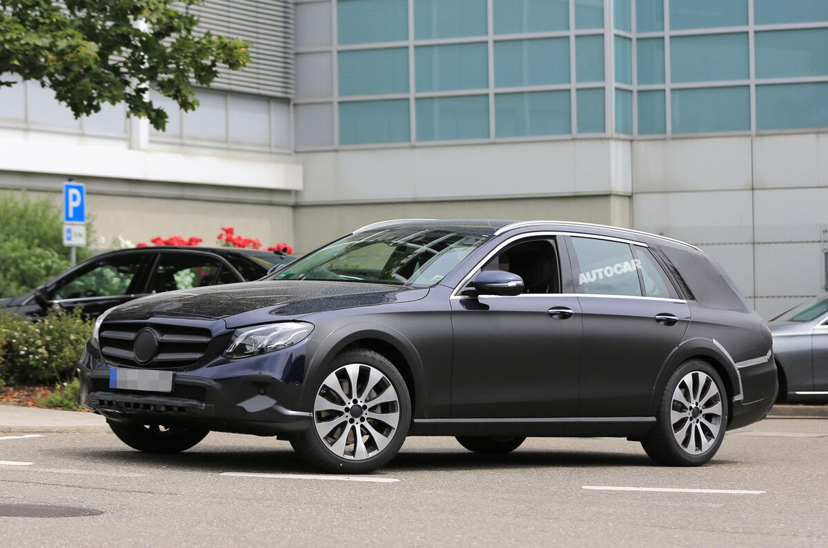 Mercedes Benz E Class All Terrain Spotted Before Paris