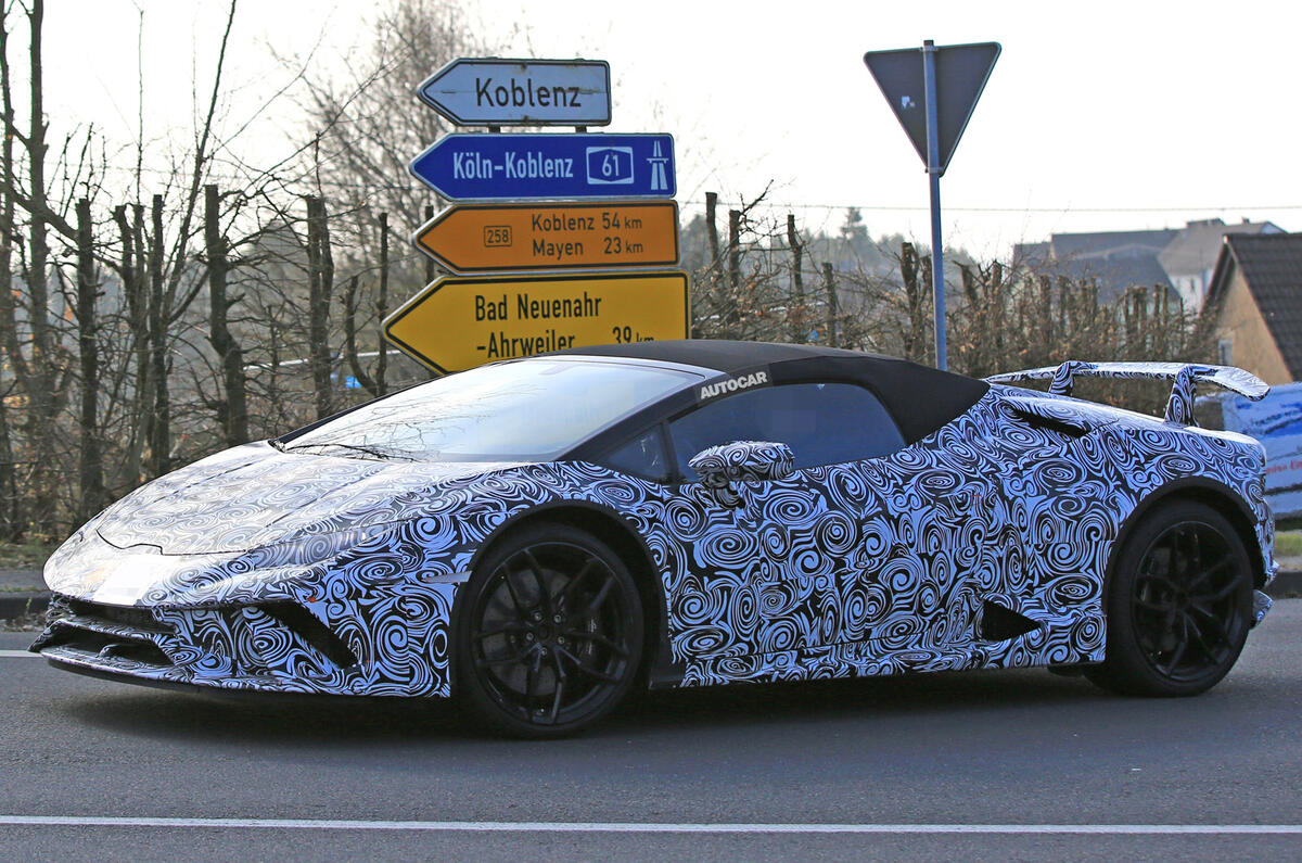 631bhp Lamborghini Huracan Spyder Performante