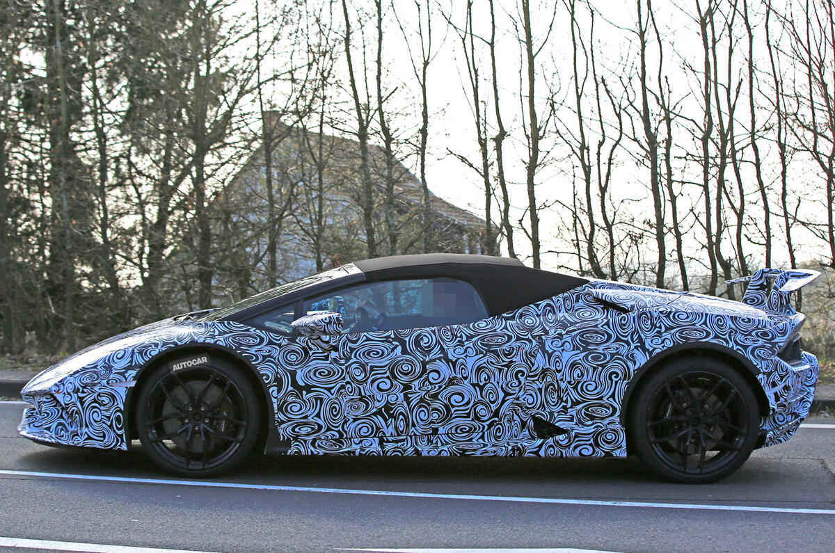There's a Wicked-Sounding Lamborghini Huracan Performante Spyder Testing at the Nurburgring There's a Wicked-Sounding Lamborghini Huracan Performante Spyder Testing at the Nurburgring