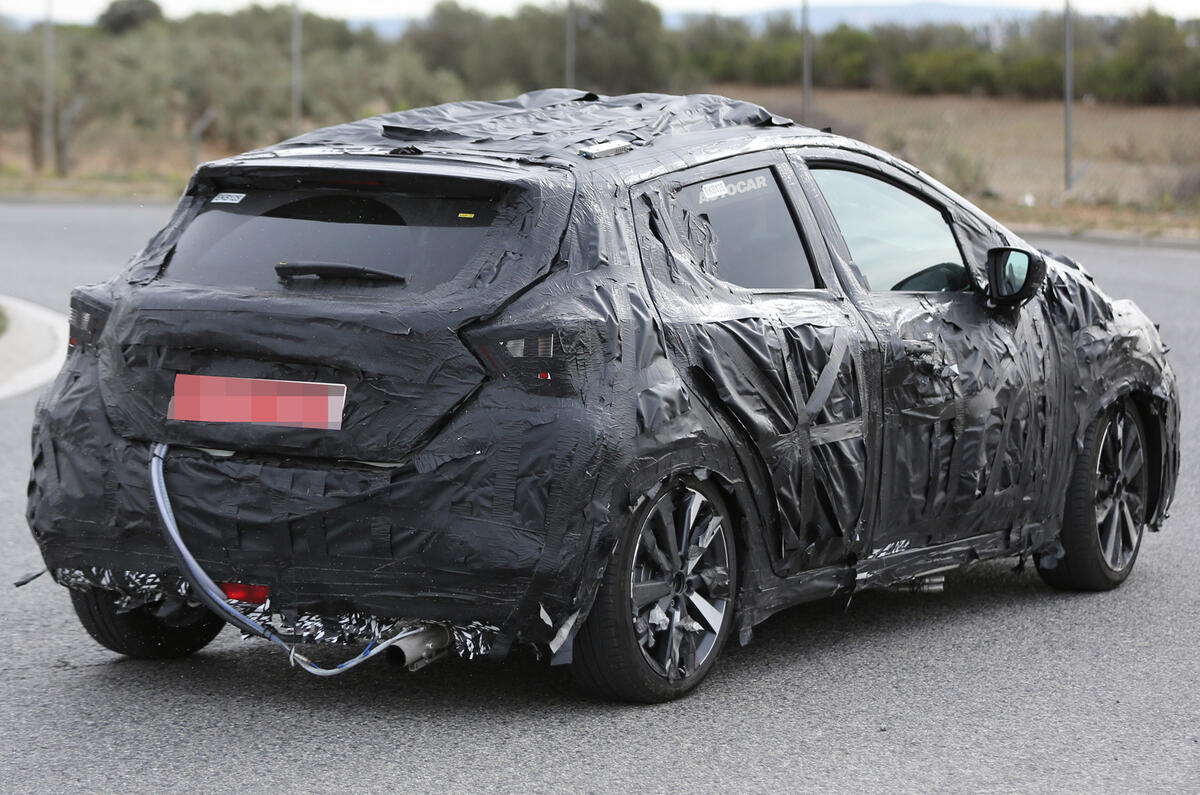 Nissan Micra spy shots