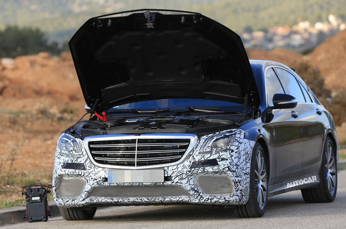 2017 Mercedes-Benz S-Class and AMG S 63 - latest spy pics