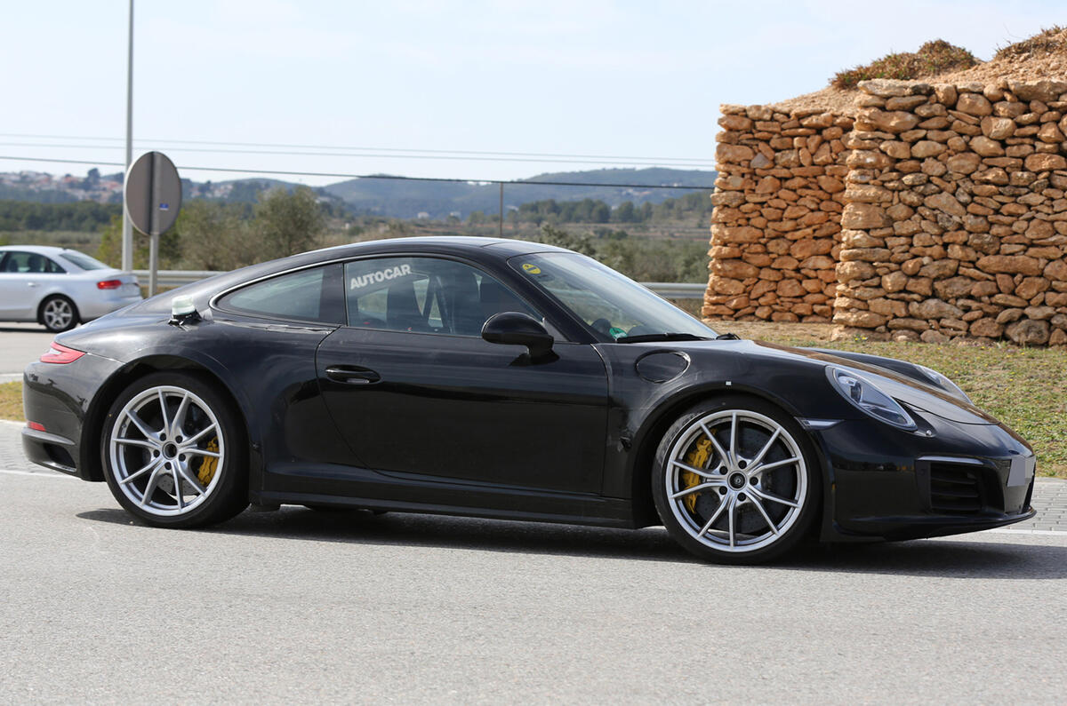 Next Porsche 911 spotted testing at Nürburgring