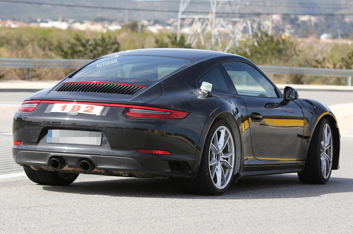 Next Porsche 911 spotted testing at Nürburgring
