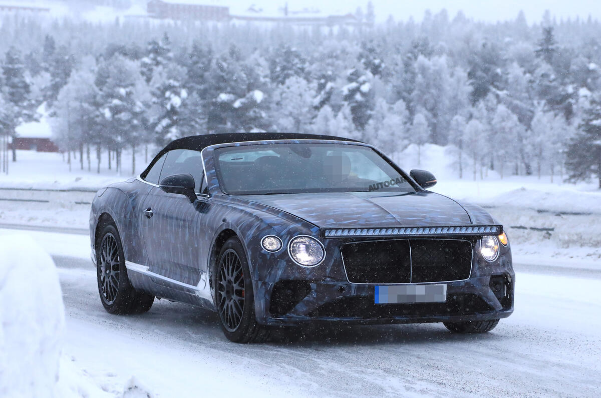 2019 Bentley Continental GT C to be brand’s sportiest drop-top