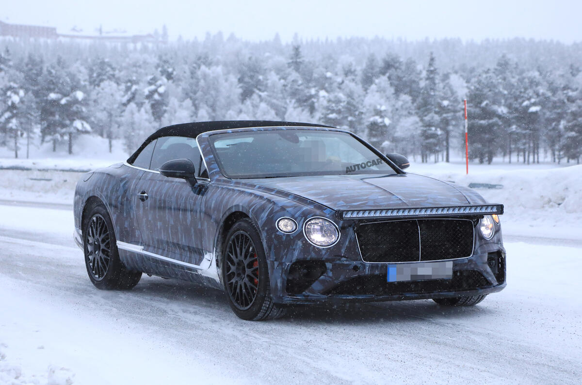 2019 Bentley Continental GT C to be brand’s sportiest drop-top