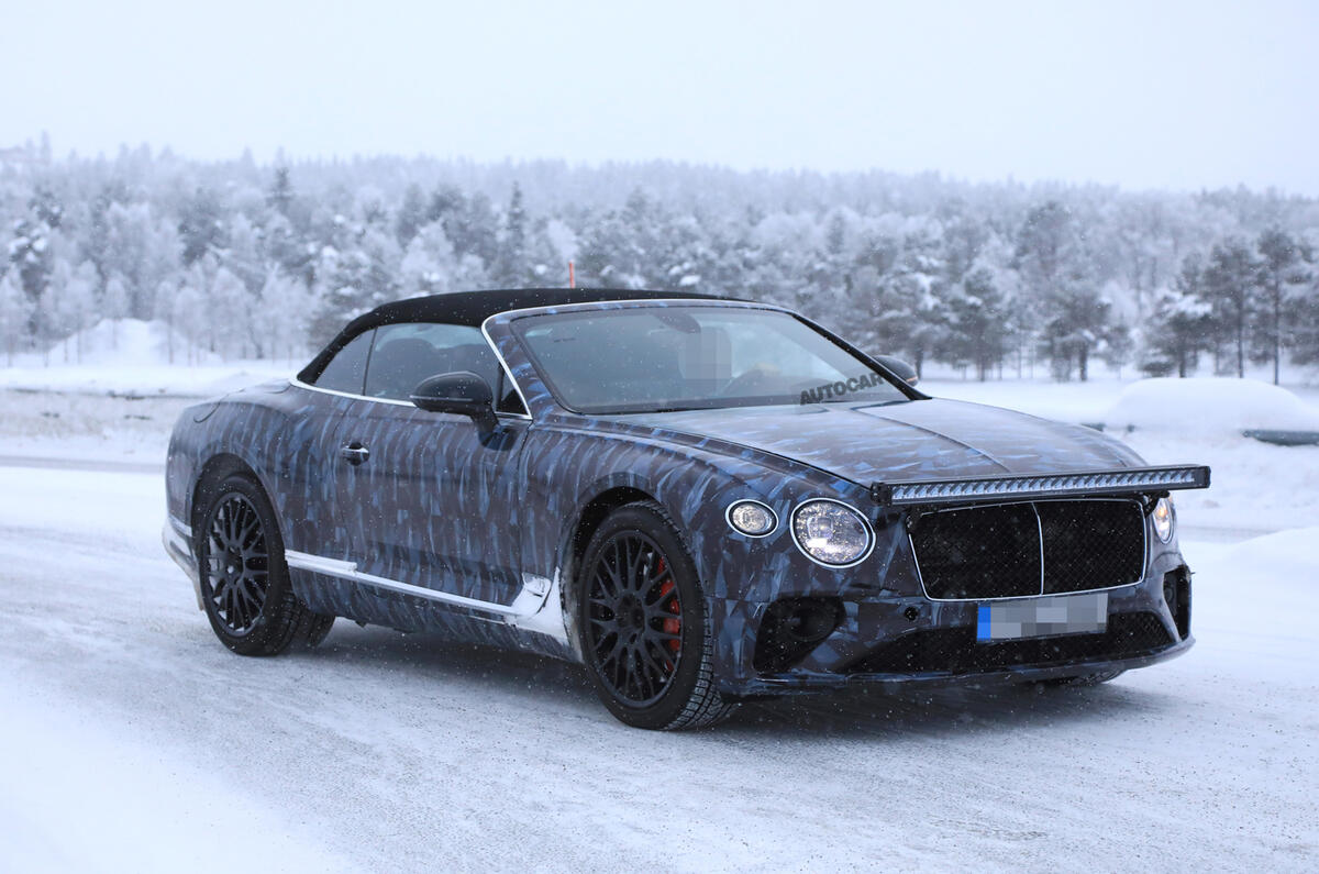 2019 Bentley Continental GT C to be brand’s sportiest drop-top