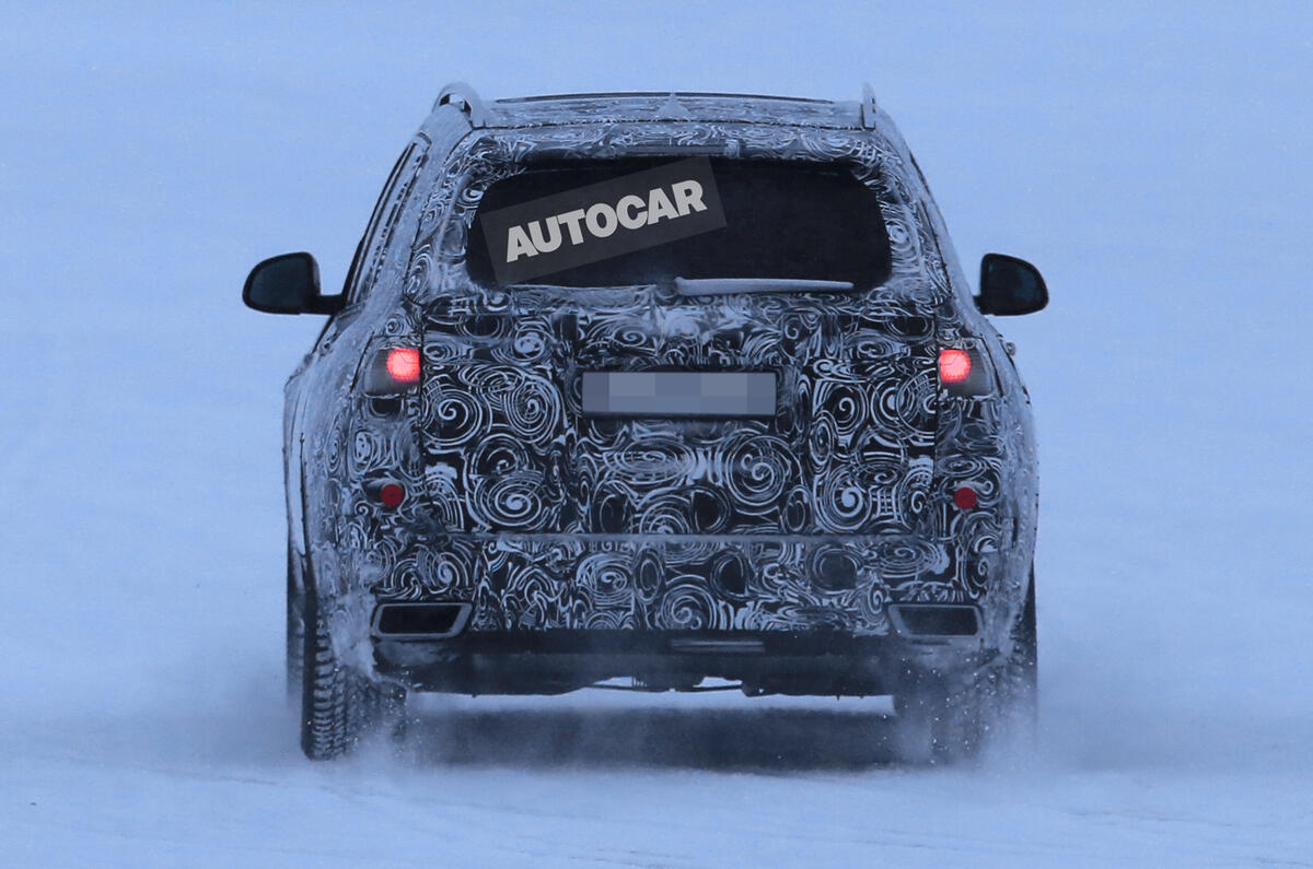 2018 BMW X7 – clearest glimpse of future Range Rover rival