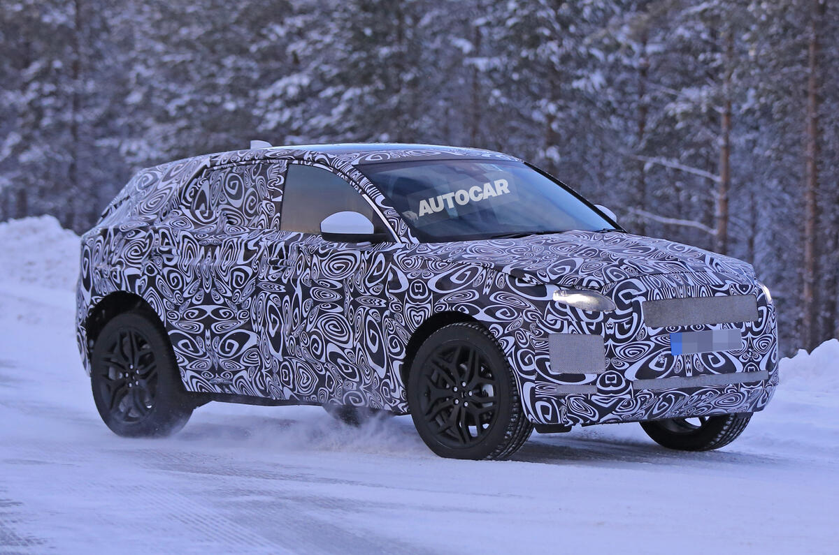 2017 Jaguar E-Pace spotted ahead of summer debut
