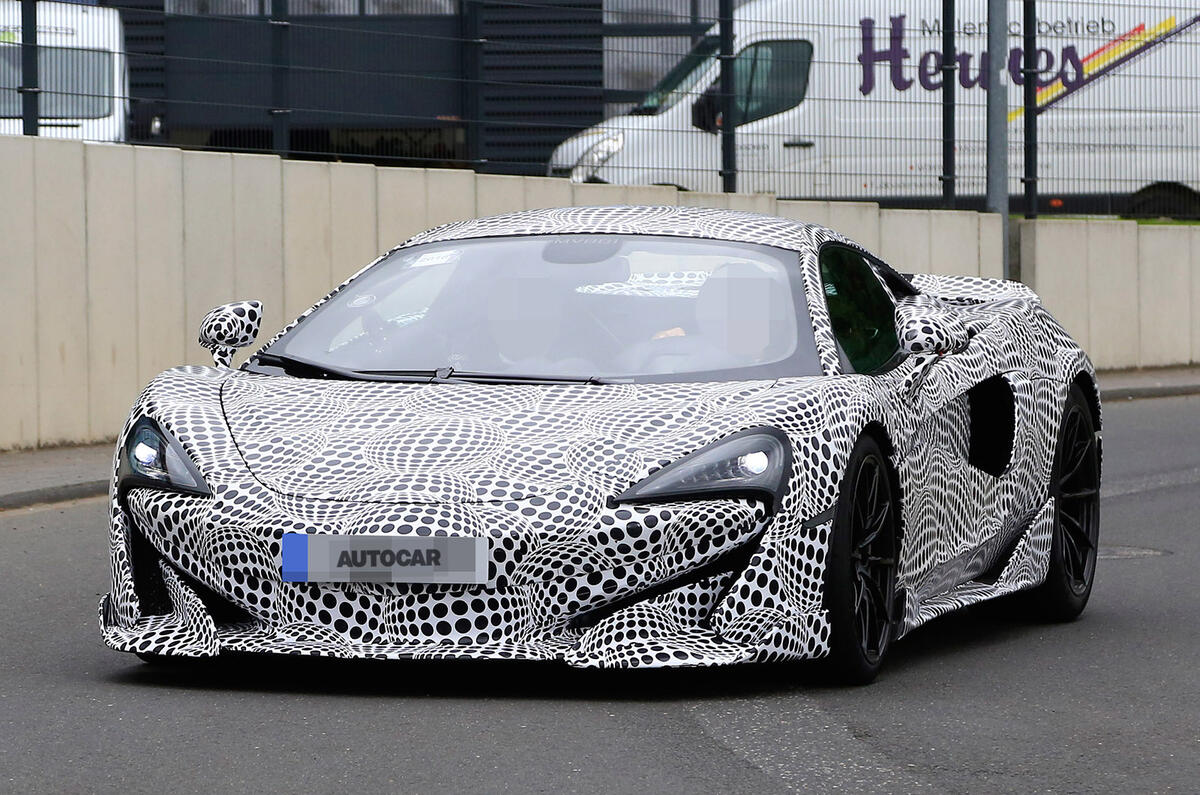 600bhp McLaren 600LT: first pictures of hardcore Sports Series model