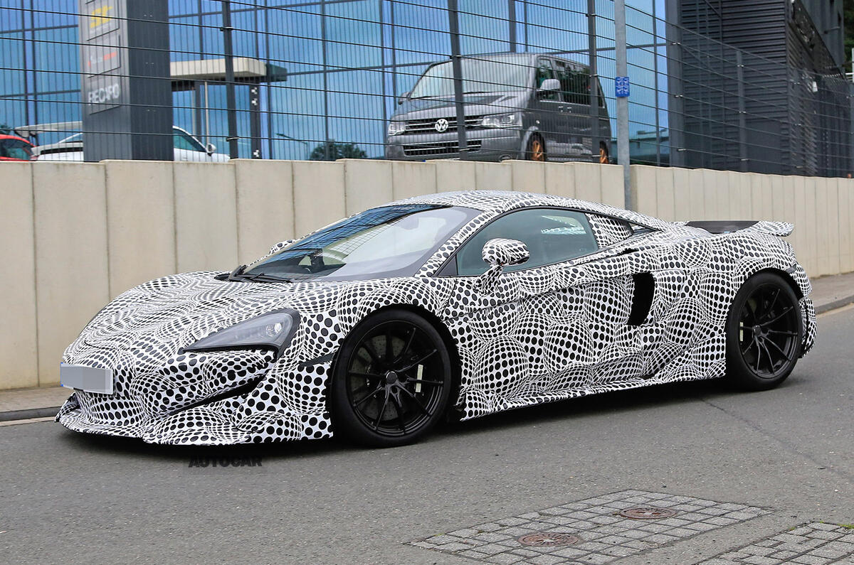 600bhp McLaren 600LT: first pictures of hardcore Sports Series model
