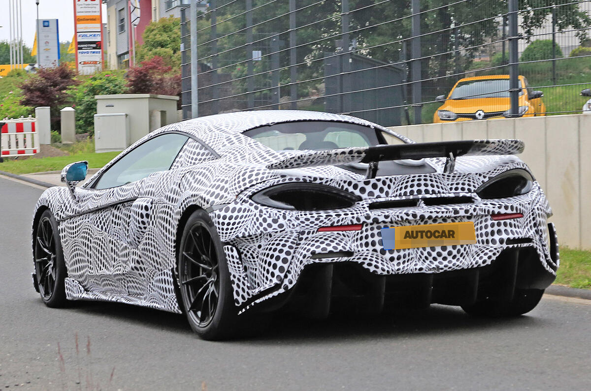 600bhp McLaren 600LT: first pictures of hardcore Sports Series model