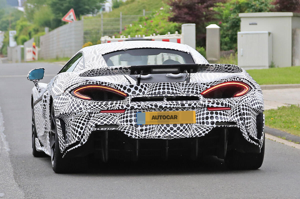 600bhp McLaren 600LT: first pictures of hardcore Sports Series model
