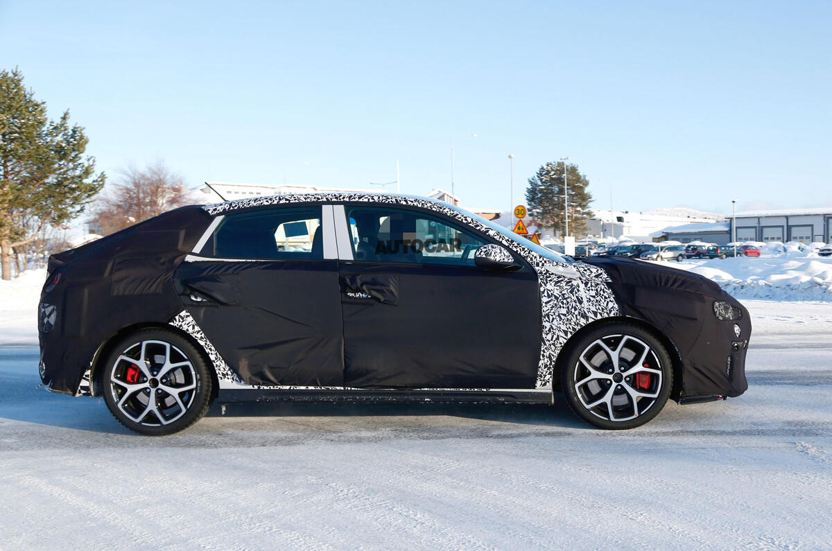 Hyundai i30 Fastback N tests ahead of 2019 launch
