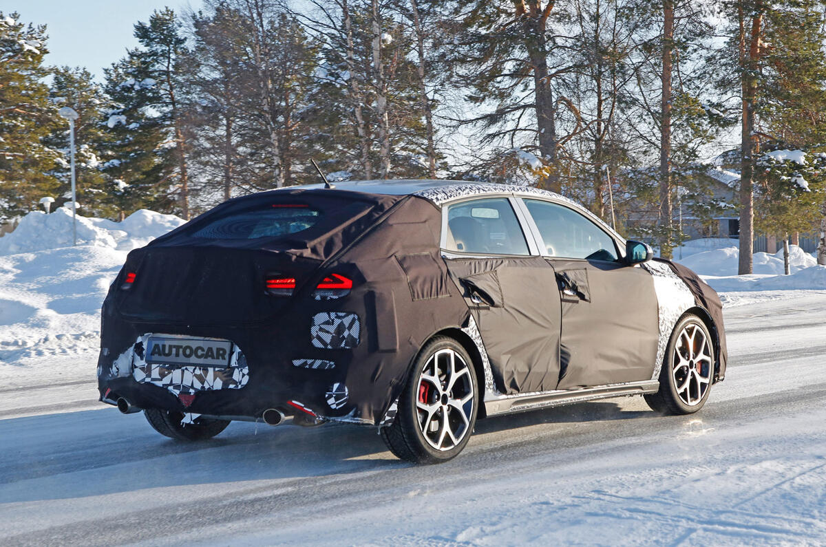 Hyundai i30 Fastback N tests ahead of 2019 launch