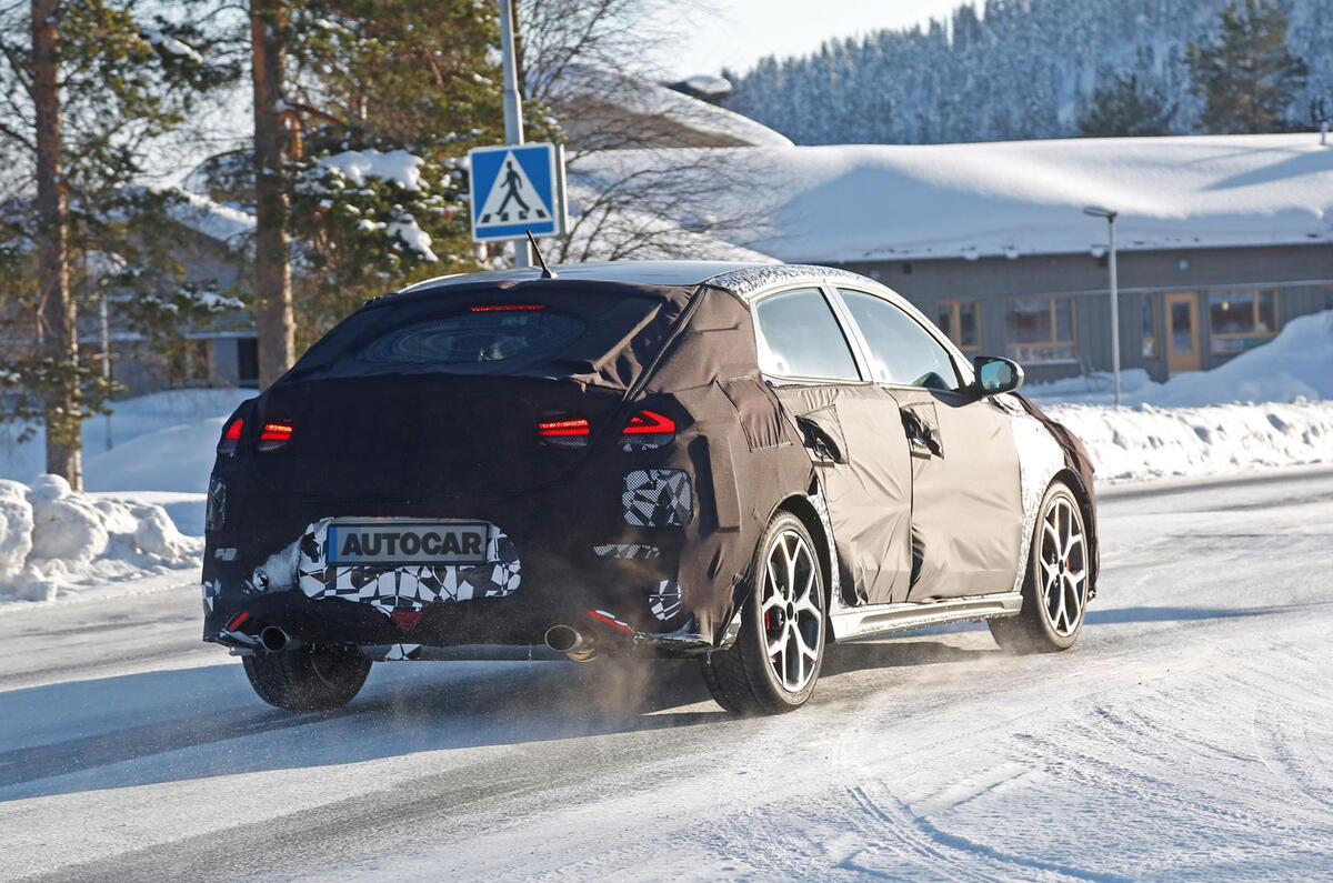 Hyundai i30 Fastback N tests ahead of 2019 launch