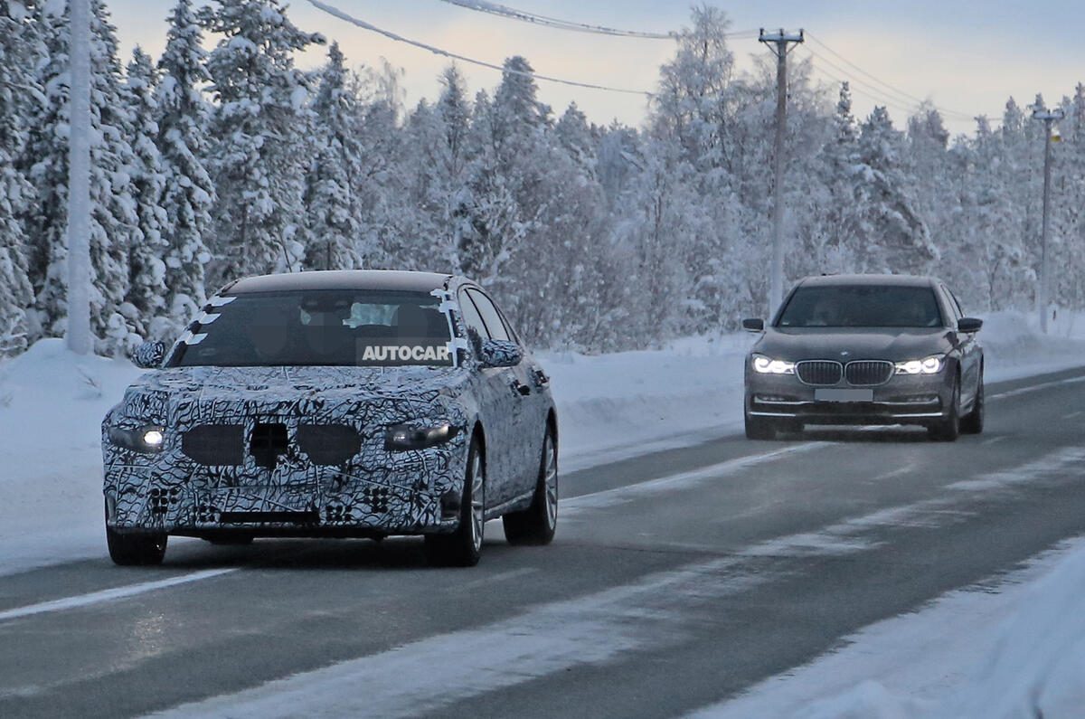 2020 Mercedes-Benz S-Class tests in production bodywork for the first time