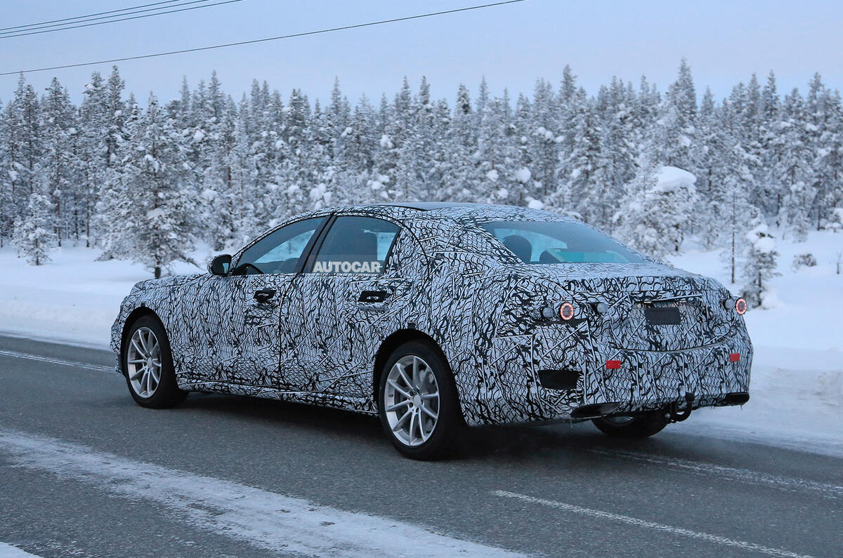 2020 Mercedes-Benz S-Class tests in production bodywork for the first time