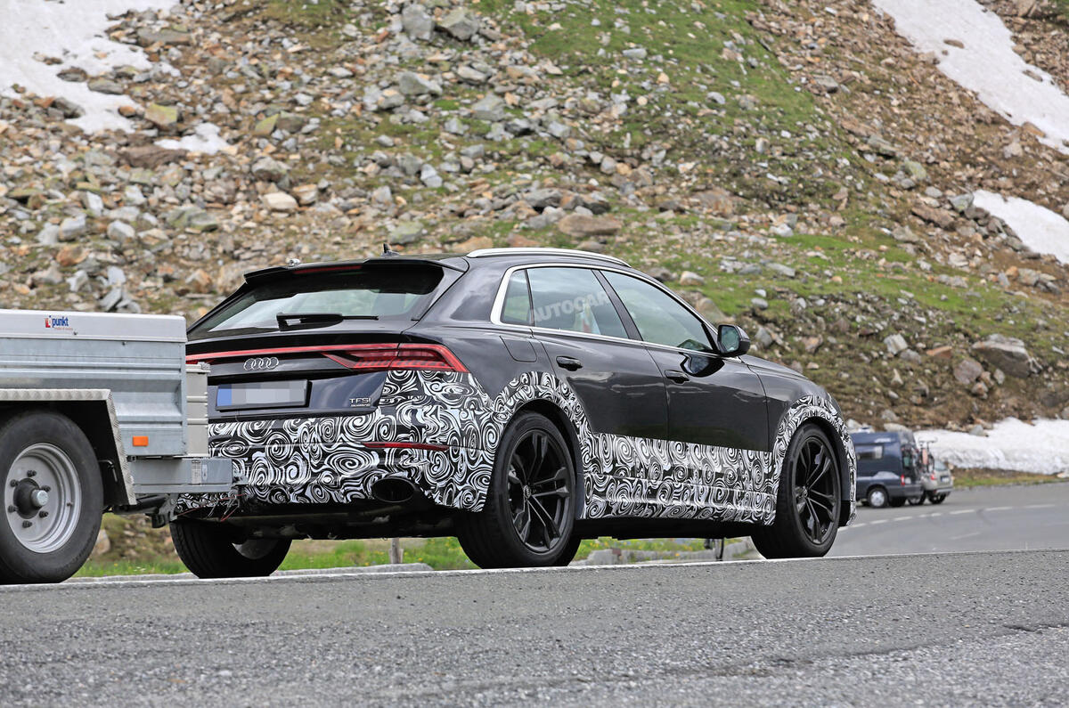 2019 Audi Rs Q8 New Pictures Of 670bhp Hybrid V8 Suv