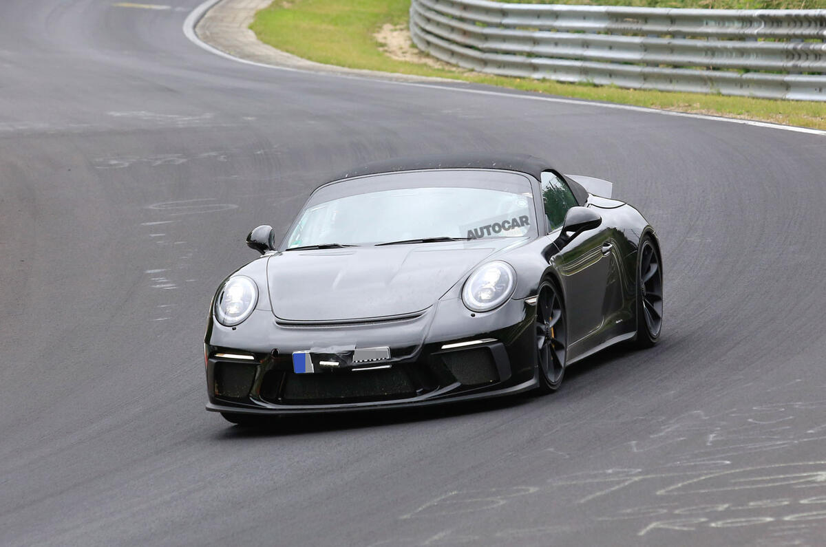 Next Porsche 911 Speedster to get hardcore GT3 running gear