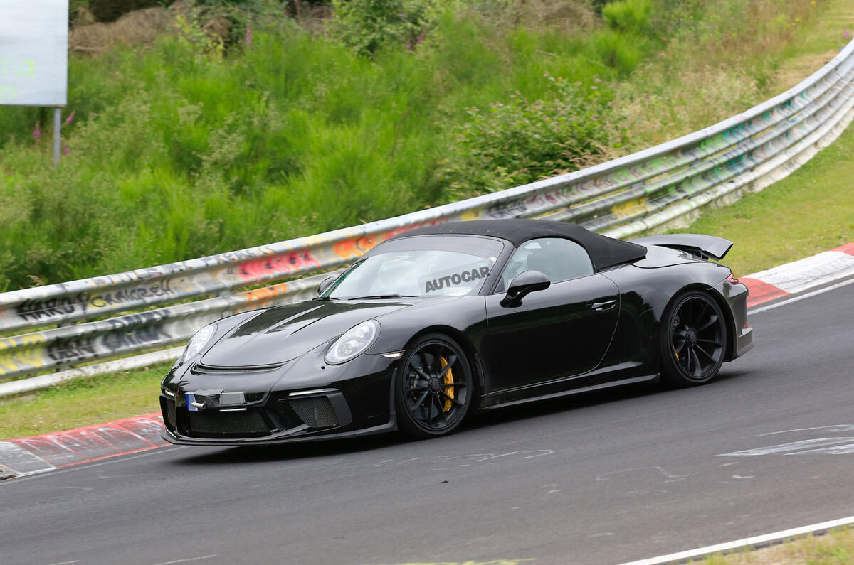 Next Porsche 911 Speedster to get hardcore GT3 running gear
