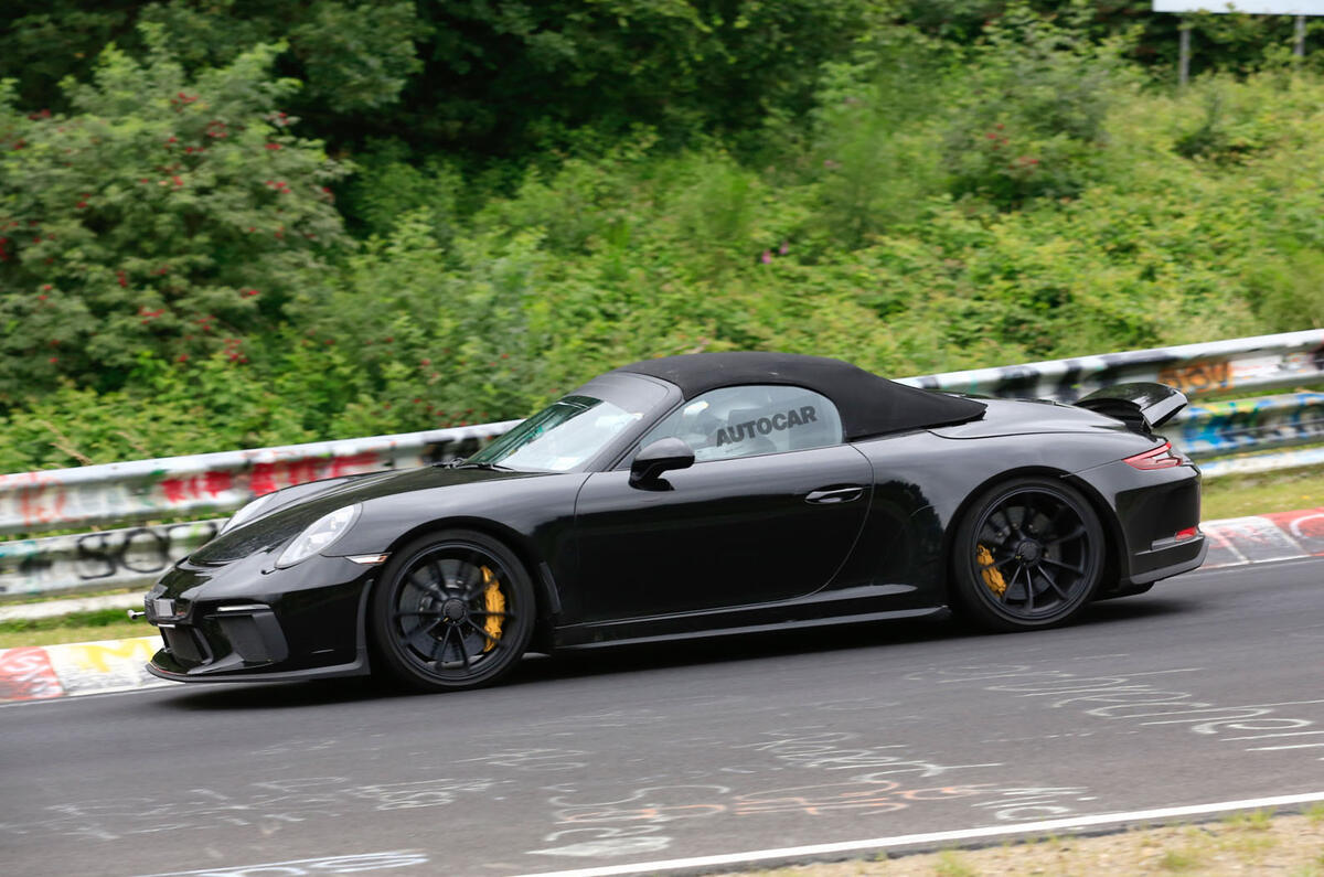 Next Porsche 911 Speedster to get hardcore GT3 running gear