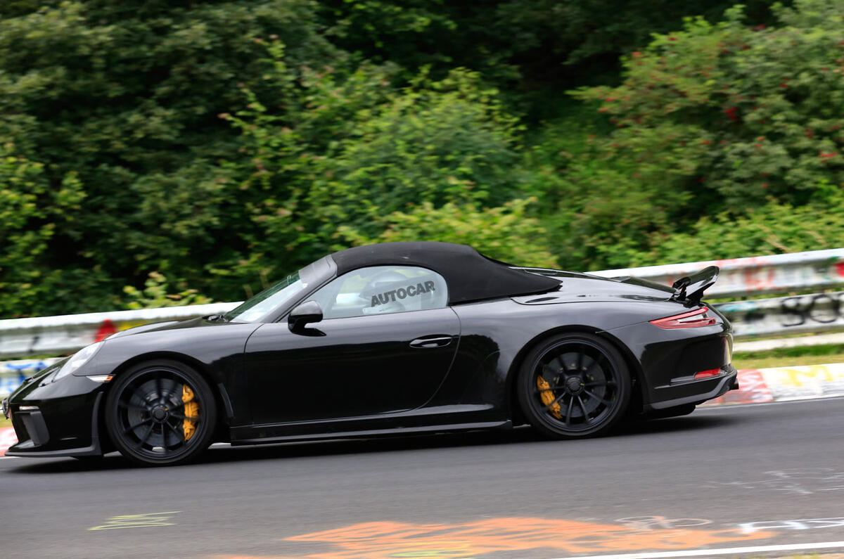 Next Porsche 911 Speedster to get hardcore GT3 running gear