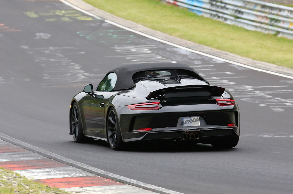 Next Porsche 911 Speedster to get hardcore GT3 running gear