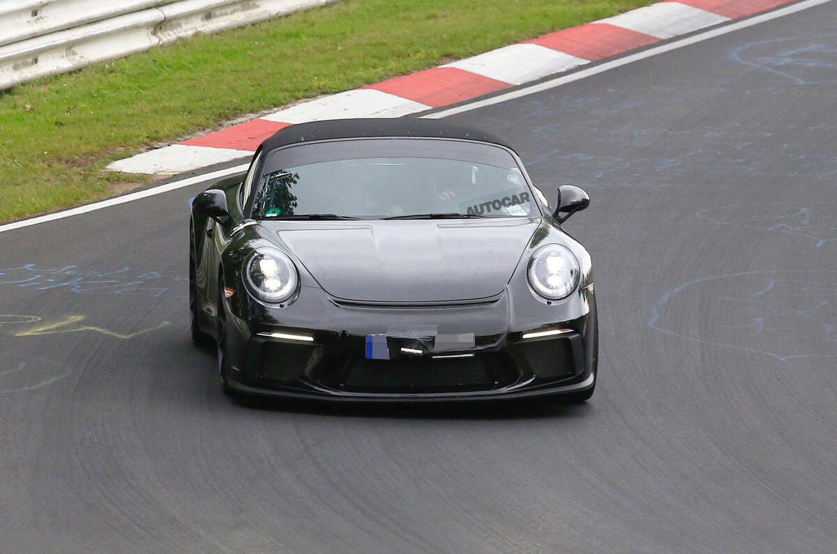 Next Porsche 911 Speedster to get hardcore GT3 running gear