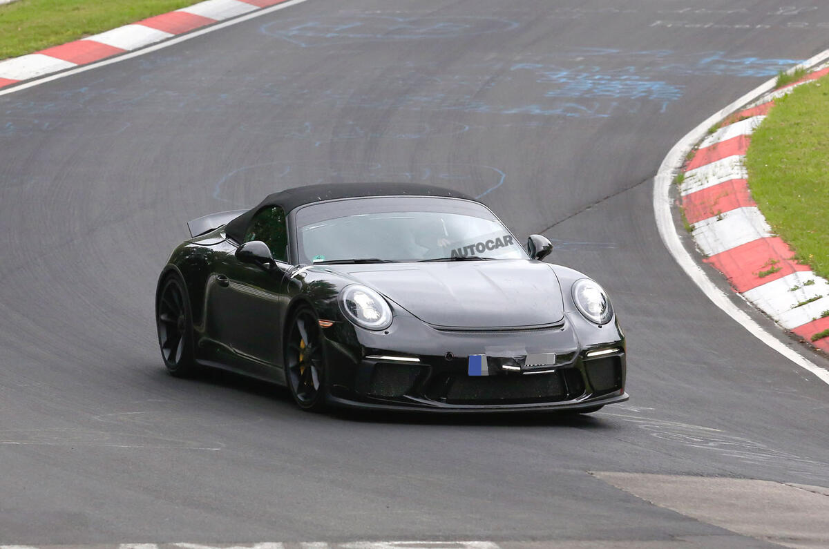 Next Porsche 911 Speedster to get hardcore GT3 running gear
