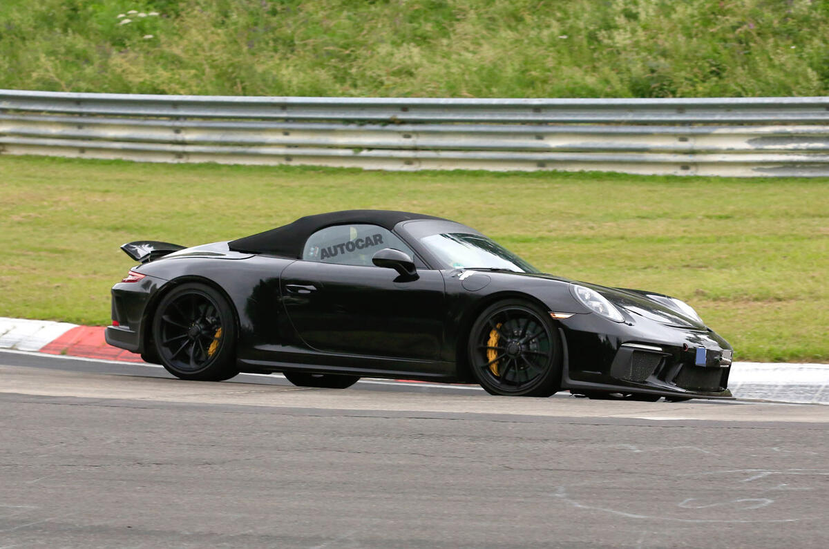 Next Porsche 911 Speedster to get hardcore GT3 running gear