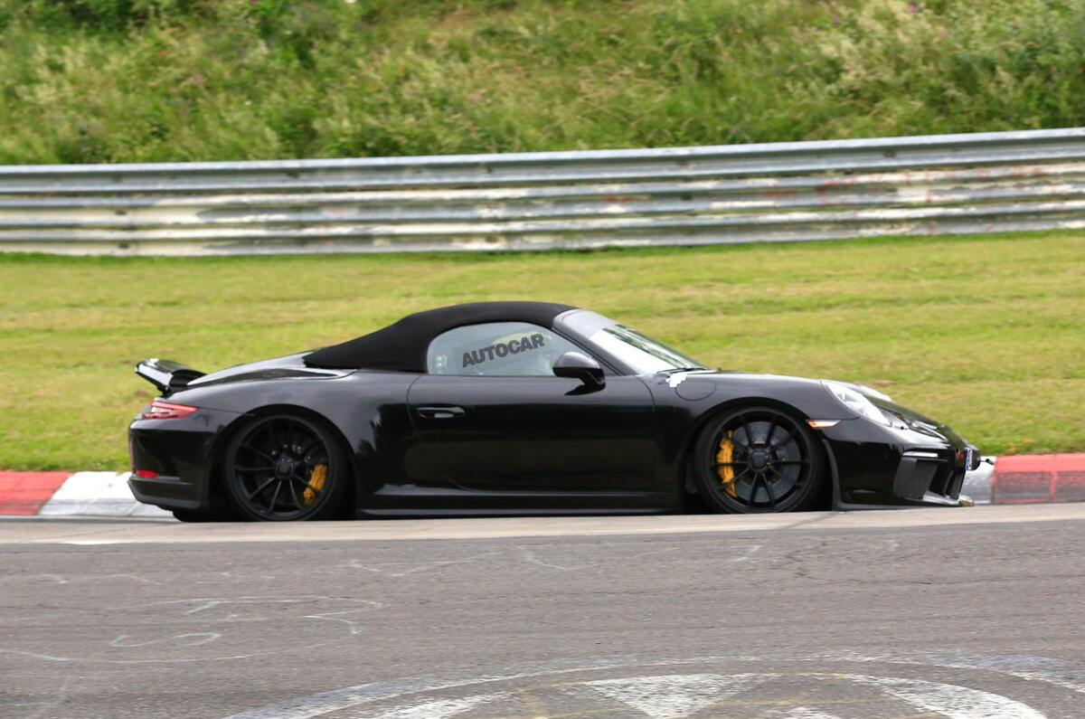 Next Porsche 911 Speedster to get hardcore GT3 running gear